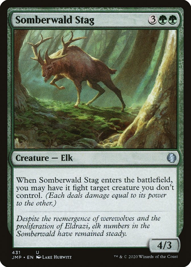 Somberwald Stag [Jumpstart] | Tables and Towers