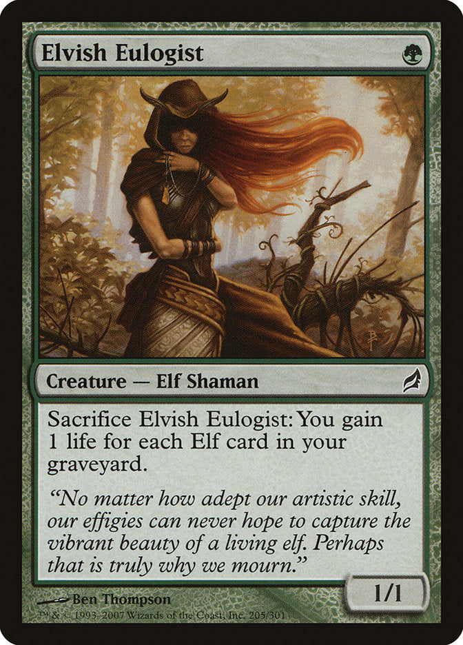 Elvish Eulogist [Lorwyn] | Tables and Towers