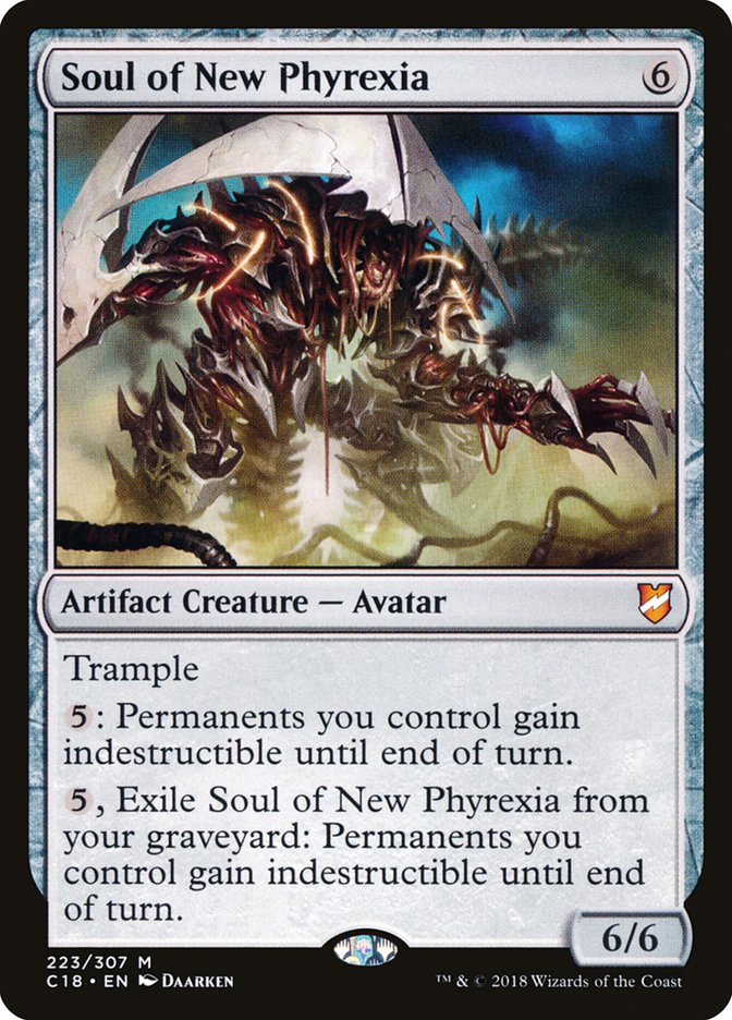 Soul of New Phyrexia [Commander 2018] | Tables and Towers