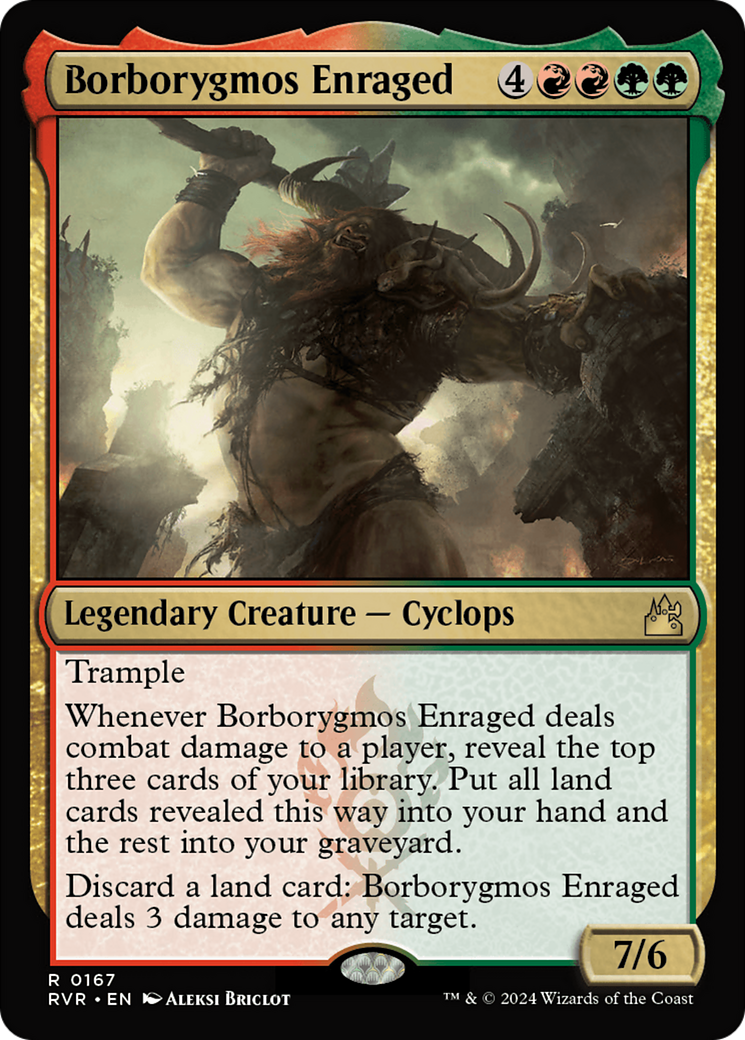 Borborygmos Enraged [Ravnica Remastered] | Tables and Towers