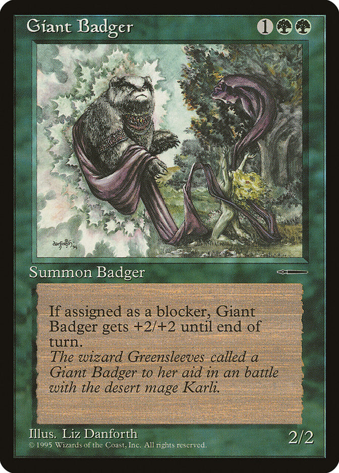 Giant Badger (Book Promo) [HarperPrism Book Promos] | Tables and Towers