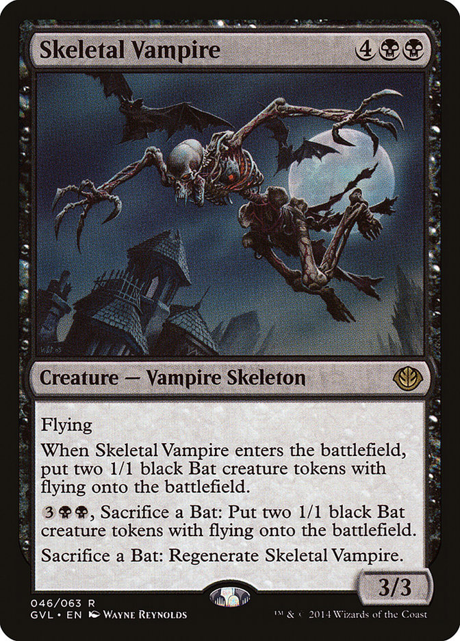 Skeletal Vampire (Garruk vs. Liliana) [Duel Decks Anthology] | Tables and Towers