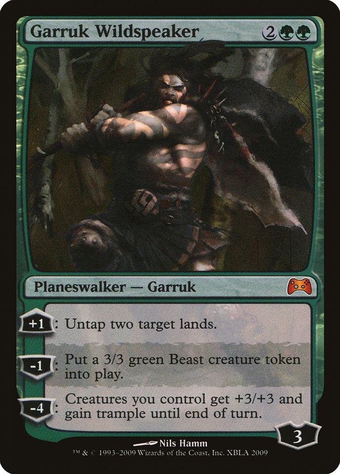 Garruk Wildspeaker (Duels of the Planeswalkers Promos) [Duels of the Planeswalkers Promos 2009] | Tables and Towers