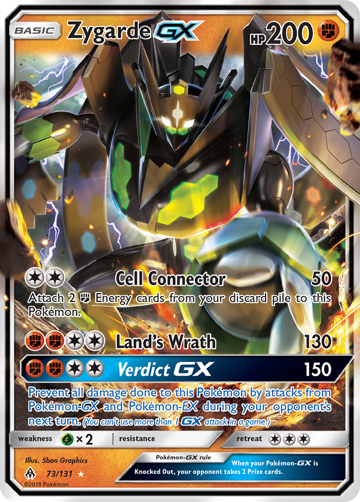 Zygarde GX (73/131) [Sun & Moon: Forbidden Light] | Tables and Towers