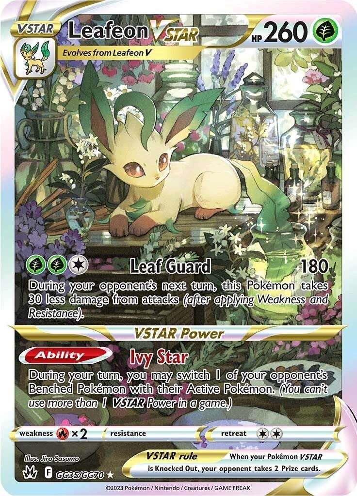 Leafeon VSTAR (GG35/GG70) [Sword & Shield: Crown Zenith] | Tables and Towers