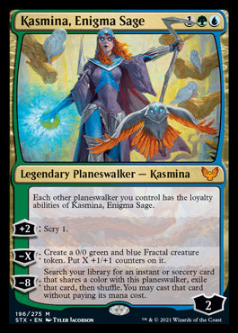 Kasmina, Enigma Sage [Strixhaven: School of Mages] | Tables and Towers