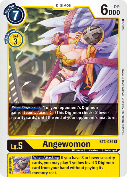 Angewomon [BT3-039] [Release Special Booster Ver.1.5] | Tables and Towers