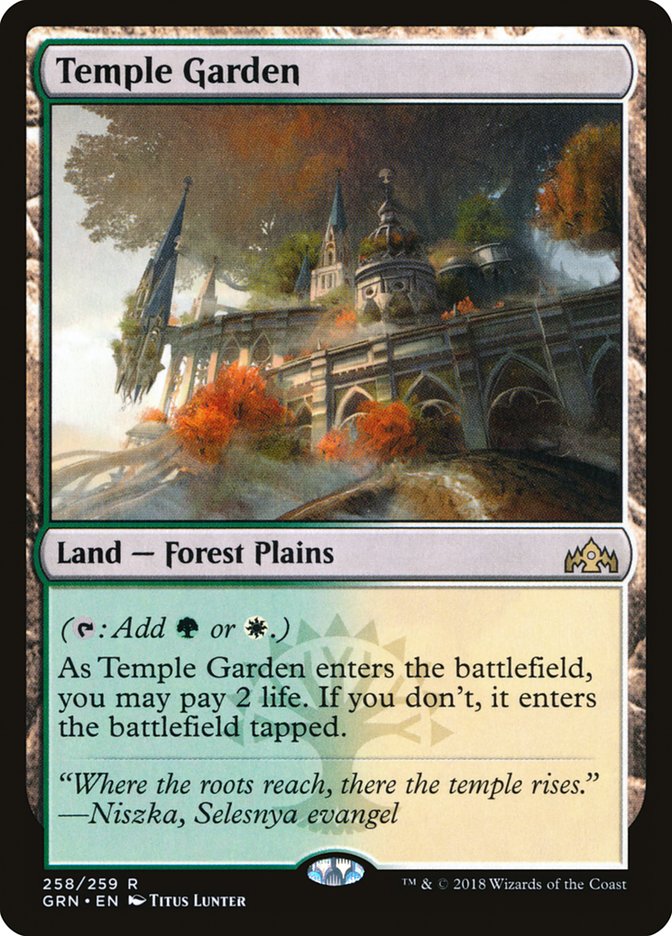 Temple Garden [Guilds of Ravnica] | Tables and Towers