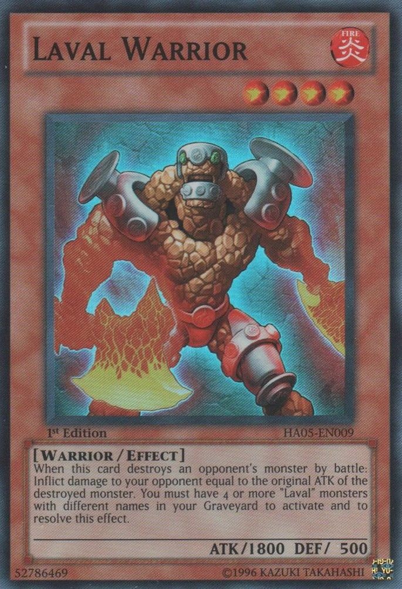 Laval Warrior [HA05-EN009] Super Rare | Tables and Towers