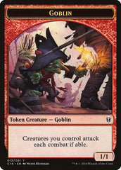 Goblin // Zombie Double-Sided Token [Commander 2016 Tokens] | Tables and Towers