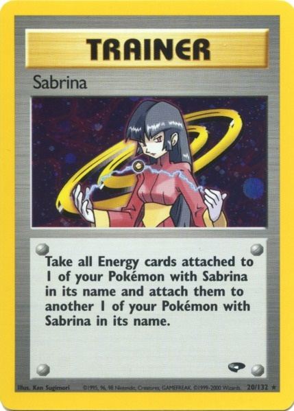 Sabrina (20/132) [Gym Challenge Unlimited] | Tables and Towers