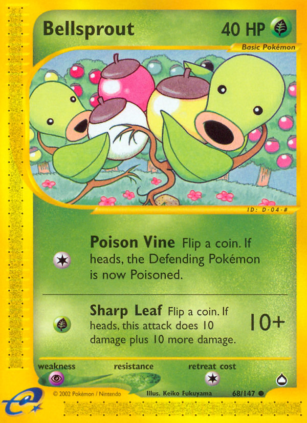 Bellsprout (68/147) [Aquapolis] | Tables and Towers