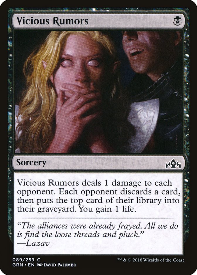 Vicious Rumors [Guilds of Ravnica] | Tables and Towers