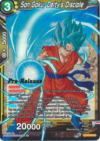 Son Goku, Deity's Disciple (BT12-089) [Vicious Rejuvenation Prerelease Promos] | Tables and Towers