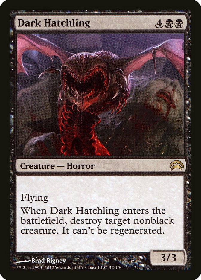 Dark Hatchling [Planechase 2012] | Tables and Towers