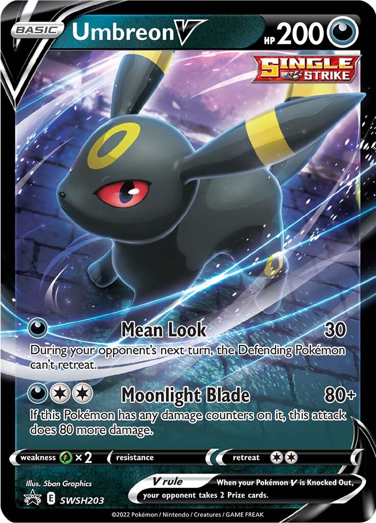 Umbreon V (SWSH203) [Sword & Shield: Black Star Promos] | Tables and Towers