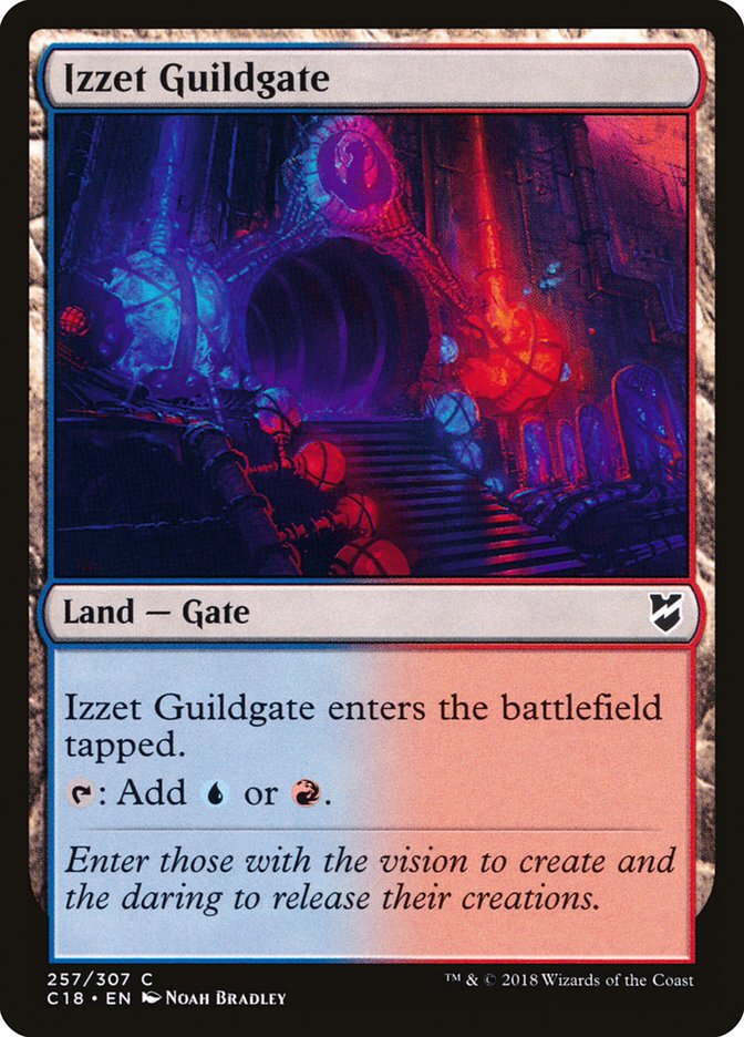 Izzet Guildgate [Commander 2018] | Tables and Towers