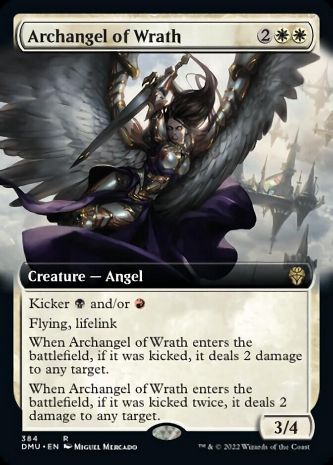 Archangel of Wrath (Extended Art) [Dominaria United] | Tables and Towers