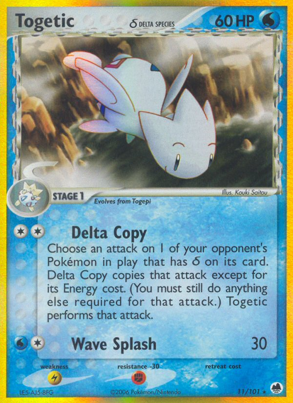 Togetic (11/101) (Delta Species) [EX: Dragon Frontiers] | Tables and Towers