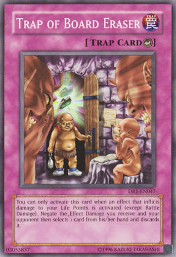 Trap of Board Eraser [DR1-EN047] Common | Tables and Towers