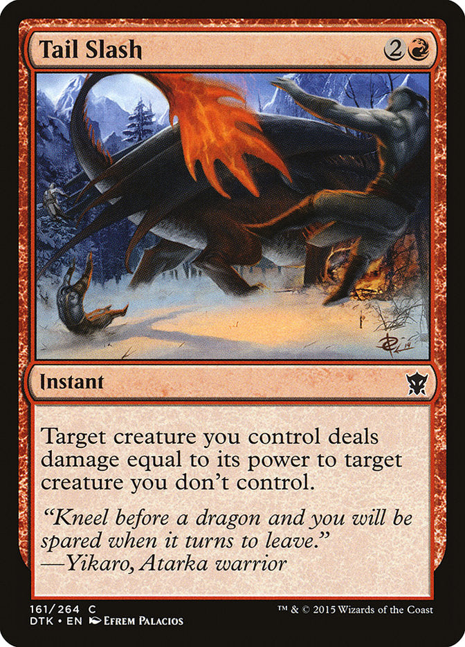 Tail Slash [Dragons of Tarkir] | Tables and Towers