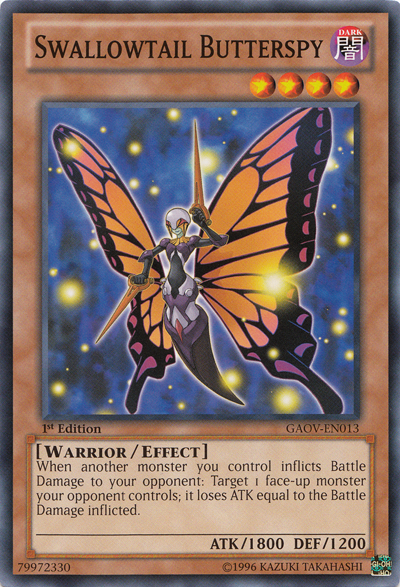 Swallowtail Butterspy [GAOV-EN013] Common | Tables and Towers