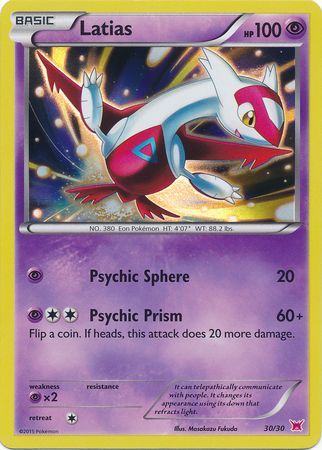 Latias (30/30) [XY: Trainer Kit 2 - Latias] | Tables and Towers