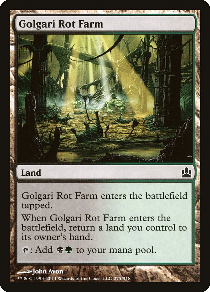 Golgari Rot Farm [Commander 2011] | Tables and Towers