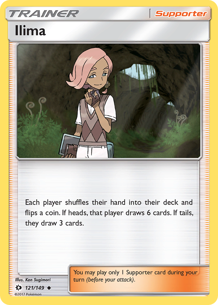 Ilima (121/149) [Sun & Moon: Base Set] | Tables and Towers