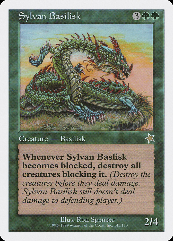 Sylvan Basilisk [Starter 1999] | Tables and Towers