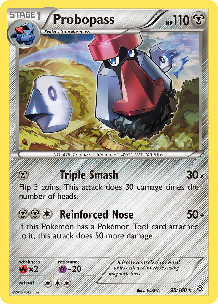 Probopass (95/160) [XY: Primal Clash] | Tables and Towers