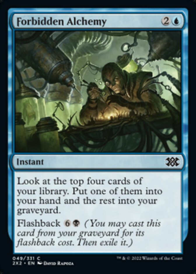 Forbidden Alchemy [Double Masters 2022] | Tables and Towers