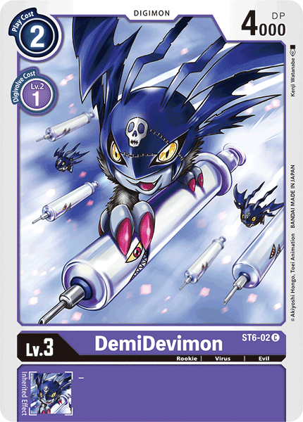 DemiDevimon [ST6-02] [Starter Deck: Venomous Violet] | Tables and Towers