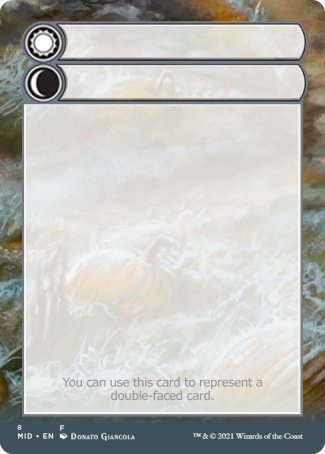 Helper Card (8/9) [Innistrad: Midnight Hunt Tokens] | Tables and Towers