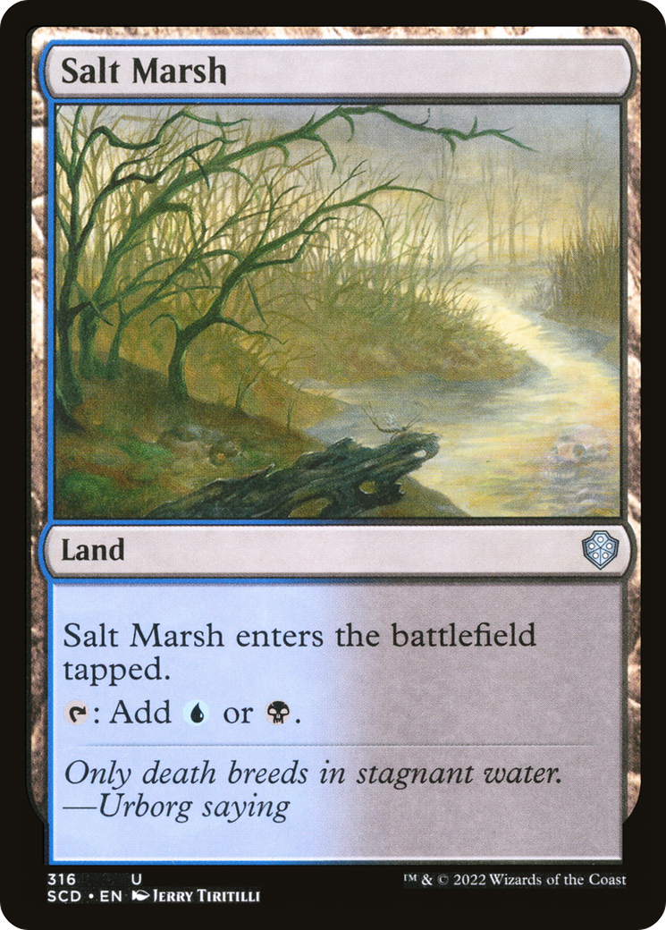 Salt Marsh [Starter Commander Decks] | Tables and Towers