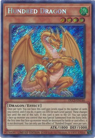 Hundred Dragon [DLCS-EN146] Secret Rare | Tables and Towers