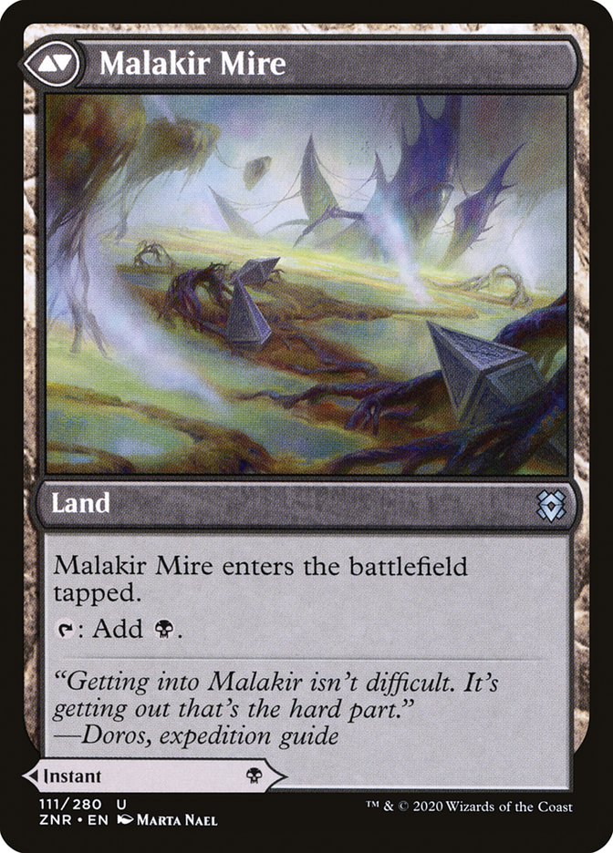 Malakir Rebirth // Malakir Mire [Zendikar Rising] | Tables and Towers