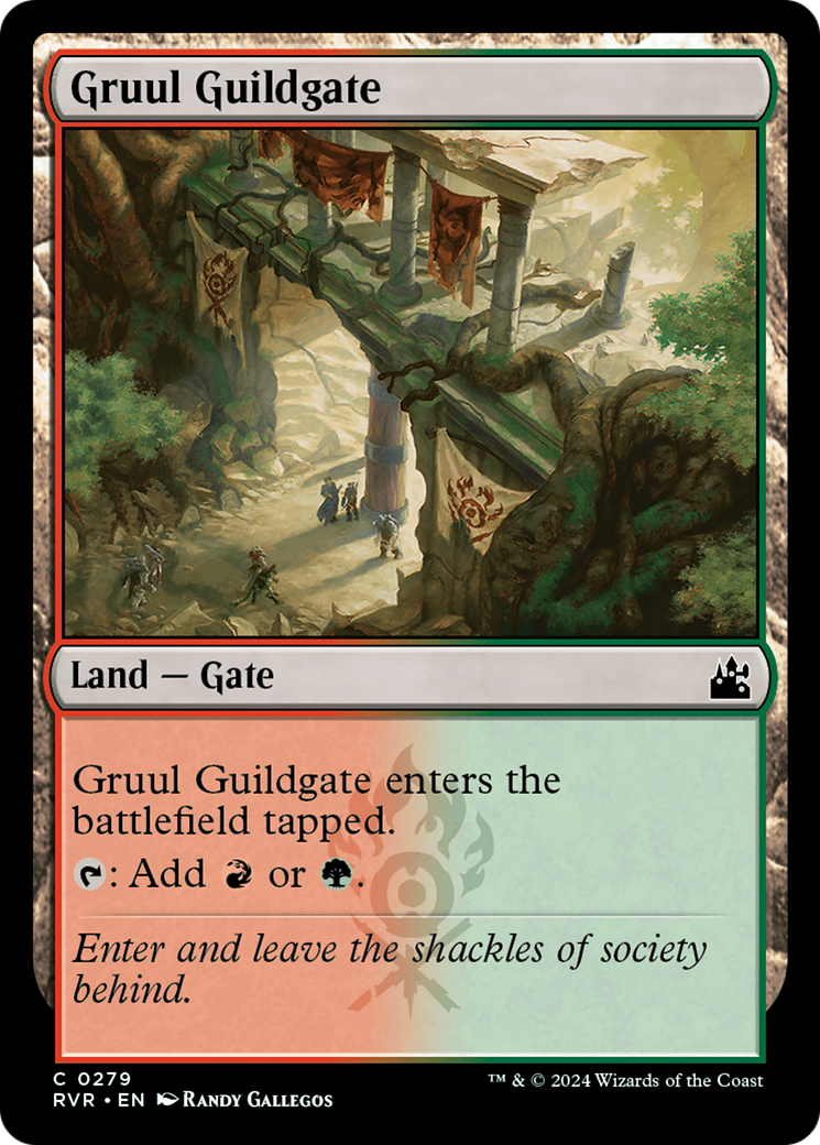 Gruul Guildgate [Ravnica Remastered] | Tables and Towers