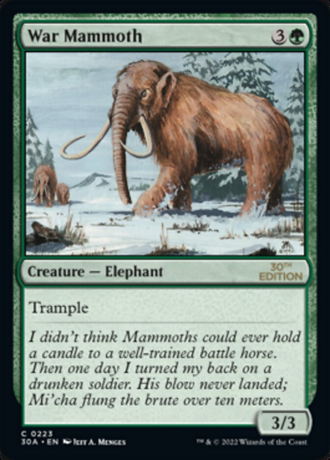 War Mammoth [30th Anniversary Edition] | Tables and Towers