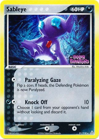 Sableye (31/110) (Stamped) [EX: Holon Phantoms] | Tables and Towers