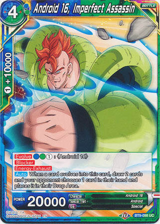 Android 16, Imperfect Assassin (BT9-098) [Universal Onslaught] | Tables and Towers