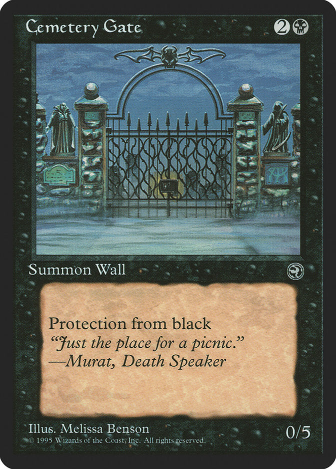 Cemetery Gate (Murat Flavor Text) [Homelands] | Tables and Towers