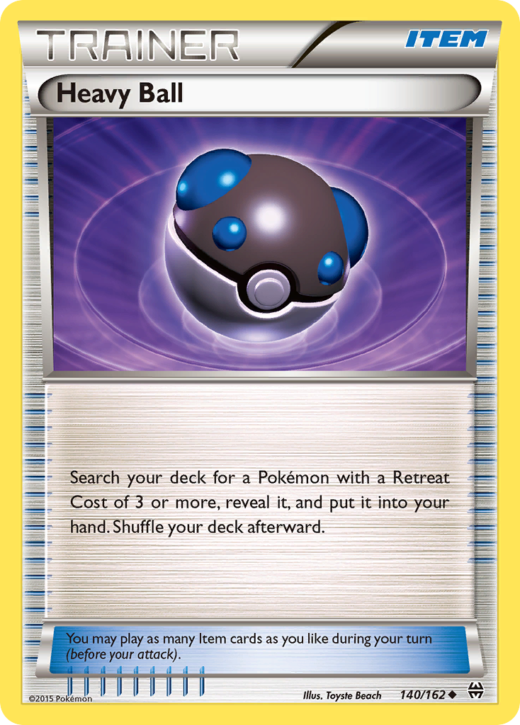 Heavy Ball (140/162) [XY: BREAKthrough] | Tables and Towers