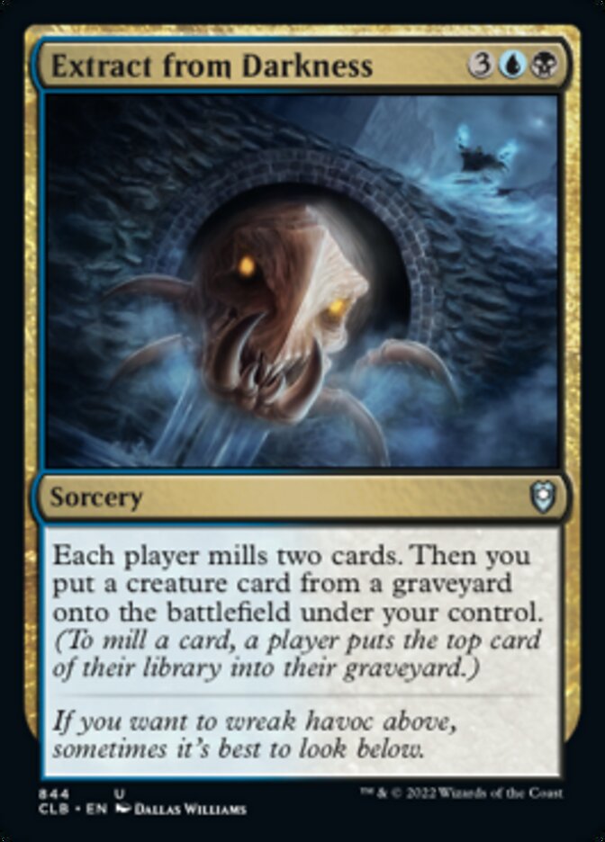 Extract from Darkness [Commander Legends: Battle for Baldur's Gate] | Tables and Towers