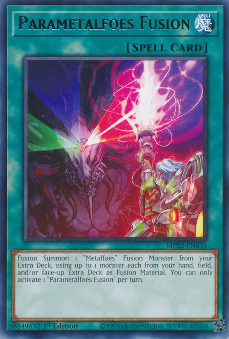 Parametalfoes Fusion [MP22-EN035] Rare | Tables and Towers