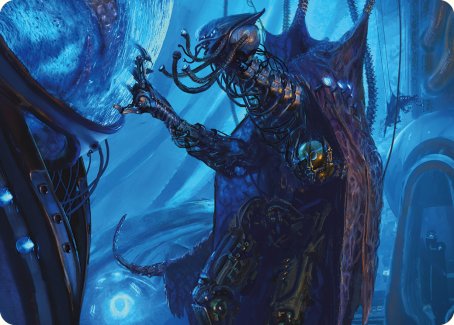 Atmosphere Surgeon Art Card [Phyrexia: All Will Be One Art Series] | Tables and Towers