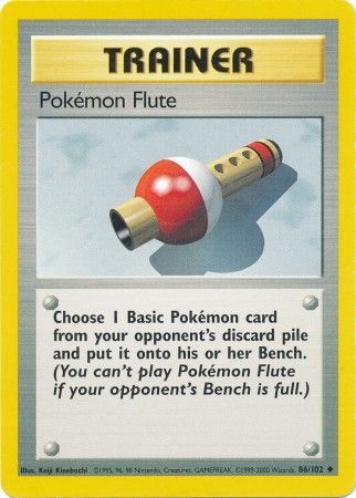 Pokemon Flute (86/102) [Base Set Unlimited] | Tables and Towers