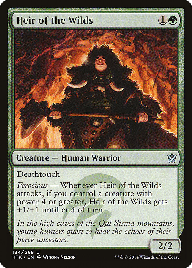 Heir of the Wilds [Khans of Tarkir] | Tables and Towers