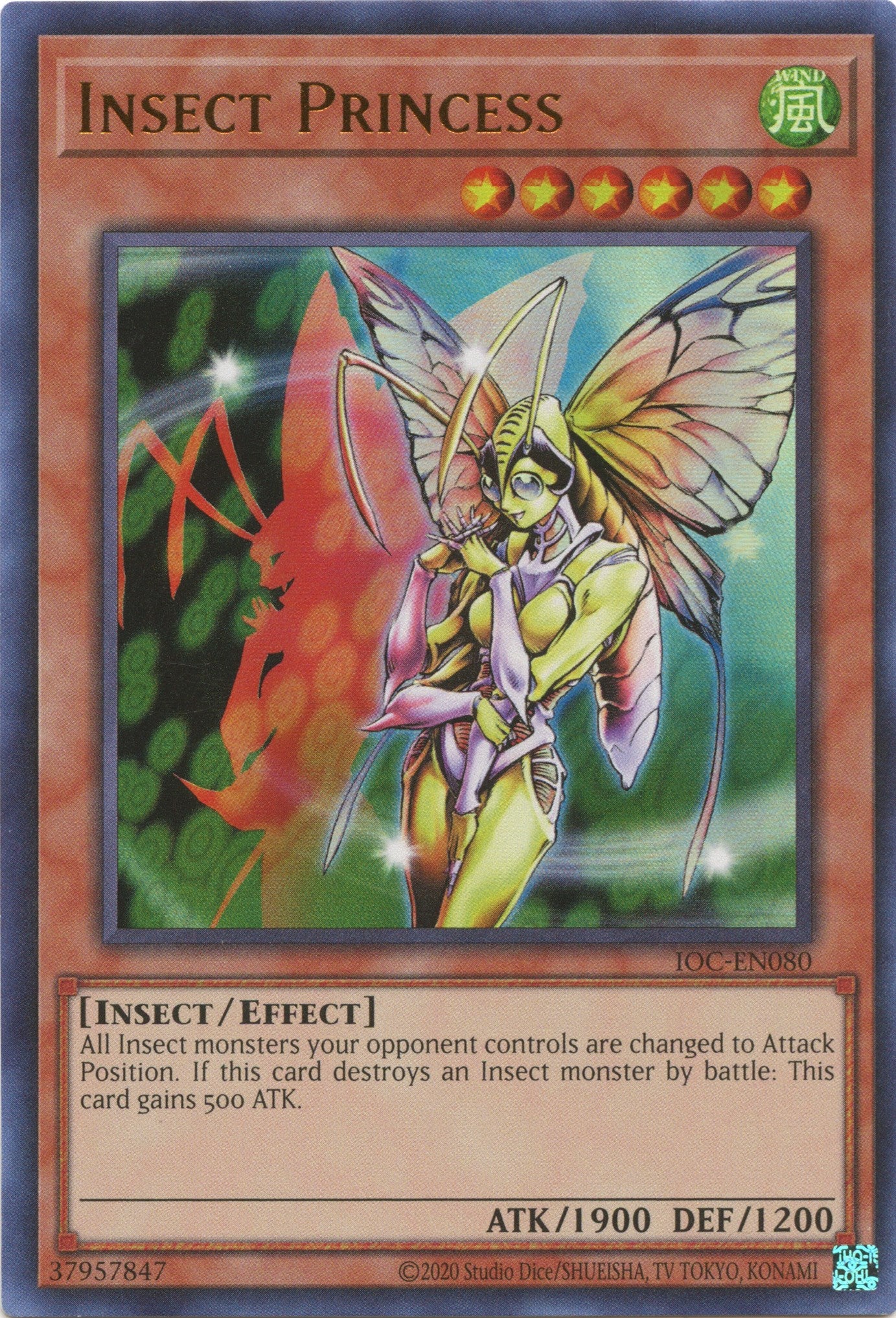 Insect Princess (25th Anniversary) [IOC-EN080] Ultra Rare | Tables and Towers