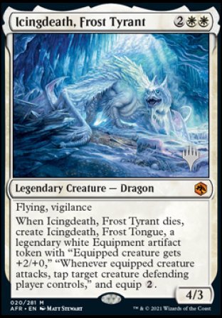 Icingdeath, Frost Tyrant (Promo Pack) [Dungeons & Dragons: Adventures in the Forgotten Realms Promos] | Tables and Towers